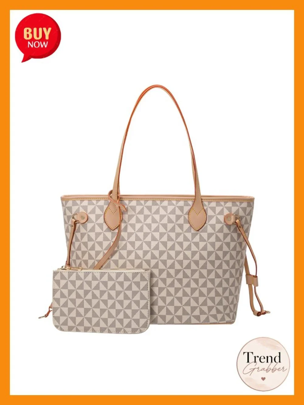 Designer Fashion Top Handle Satchel Shoulder Bag Set with Wallet